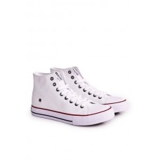 Vyriški klasikiniai aukštakulniai sportiniai batai BIG STAR DD174251 White