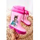 Vaikiški guminiai „Galoshes“ batai „Pink Girl Heilee“