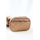 Mažas dygsniuotas kosmetikos krepšys Monnari CSM0050-023 auksinis