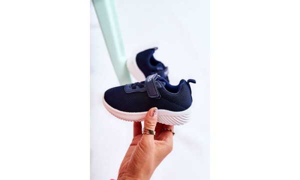 Vaikiški sportiniai batai su Velcro mėlyna Lexy