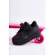 Vaikiški sportiniai batai su lipduku Black Elike