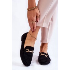 Suede Classic Loafers Black Roddie