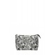 Moteriškas mažas kosmetikos krepšys NOBO L0100-CM00 Juodai baltas