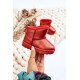 Šilti vaikiški sniego batai raudoni Scooby