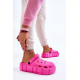 Moteriška putplasčio platforma Crocs Fuchsia Beckett