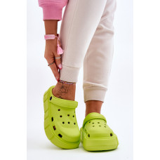 Moteriška putplasčio platforma Crocs Lime Beckett