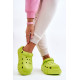 Moteriška putplasčio platforma Crocs Lime Beckett