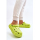 Moteriška putplasčio platforma Crocs Lime Beckett