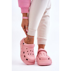 Moteriška putplasčio platforma Crocs Pink Beckett