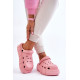 Moteriška putplasčio platforma Crocs Pink Beckett