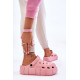 Moteriška putplasčio platforma Crocs Pink Beckett