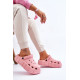 Moteriška putplasčio platforma Crocs Pink Beckett