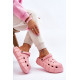 Moteriška putplasčio platforma Crocs Pink Beckett