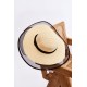 Madinga moteriška tinklinė kepurė šviesiai smėlio spalvos