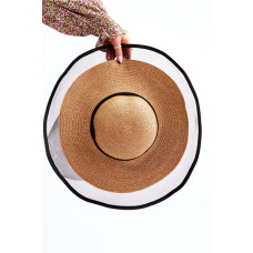 Madinga moteriška tinklinė kepurė smėlio spalvos
