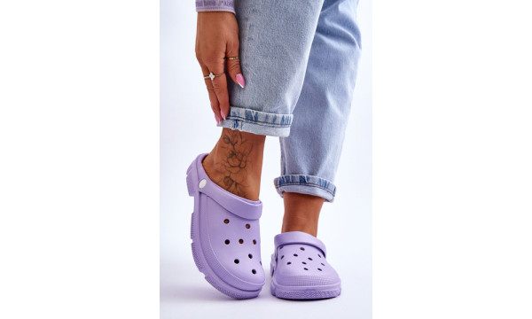 Moteriški guminiai Crocs Violet Rabios