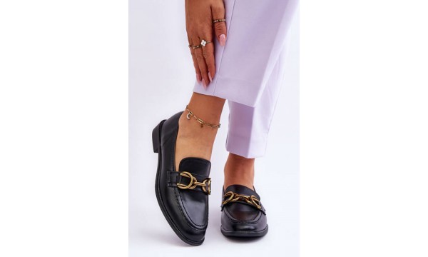 Klasikiniai moteriški batai Black Lorien