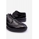 Vyriški elegantiški lakuoti batai, juodi Gustavo