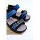 Šviesūs Velcro vaikiški sandalai Blue Brando