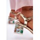 Moteriški sandalai su aukštakulniais auksiniais kristalais SBarski MR1037-01