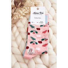 Pánské ponožky, které nesedí, růžové jahody