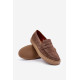 Mužské Semišové Polobotky Loafersy Zazoo 1574 Tmavě Beige