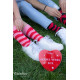 Ponožky COUPLE BOX 2 Páry Krabička Srdce Rainbow Socks