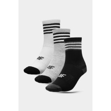 „Ponožky 4F Casual Chlapecké Nad Kotník 3-PACK 4FJWAW23USOCM234-90S Multikolor“