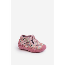 Pohodlné dětské pantofle BEFADO 110N491 růžové