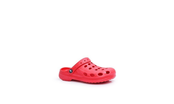 Moteriškos čiuožyklos putplasčio raudonos spalvos „Crocs EVA“